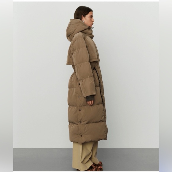 NWT 2nd Day Women's Beige Puffer Coat - Picture 11 of 14